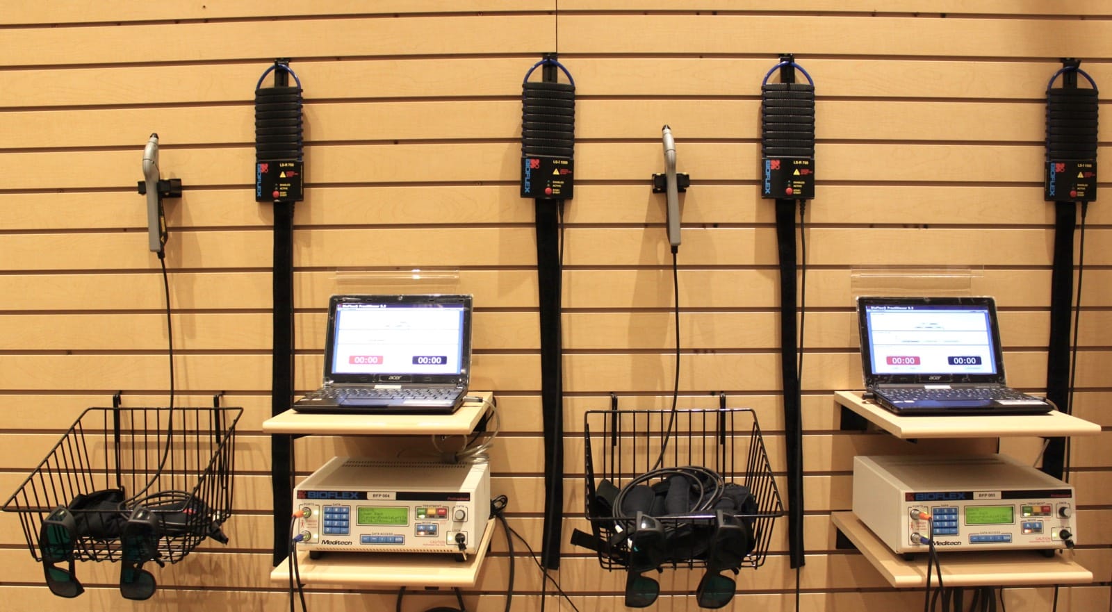 Two of the BioFlex Cold Laser Therapy Systems at Solaj