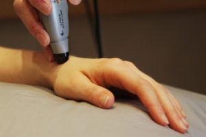 Cold LaserTherapy: Wrist Osteoarthritis Treatment - Step 3 Infrared Laser Wand