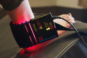 Cold Laser Therapy: Achilles Tendonitis Treatment - Step 1 Red Light Pad