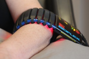 Cold Laser Therapy: Epicondylitis Treatment - Step 1 Red Light Pad