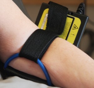 Cold Laser Therapy: Golfer's Elbow Treatment - Step 2 Infrared Light Pad