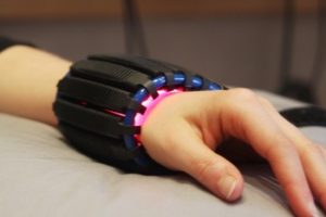 Cold LaserTherapy: Wrist Osteoarthritis Treatment - Step 1 Red Light Pad